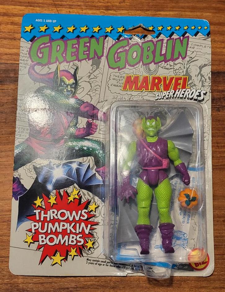 Vintage Green Goblin Marvel Actiefiguur, Verzamelen, Poppetjes en Figuurtjes, Zo goed als nieuw, Ophalen