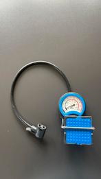 Compacte Fietspomp (Voetpomp)+Drukmeter | Incl. Frame-Tasje, Ophalen of Verzenden, Drukmeter, Nieuw