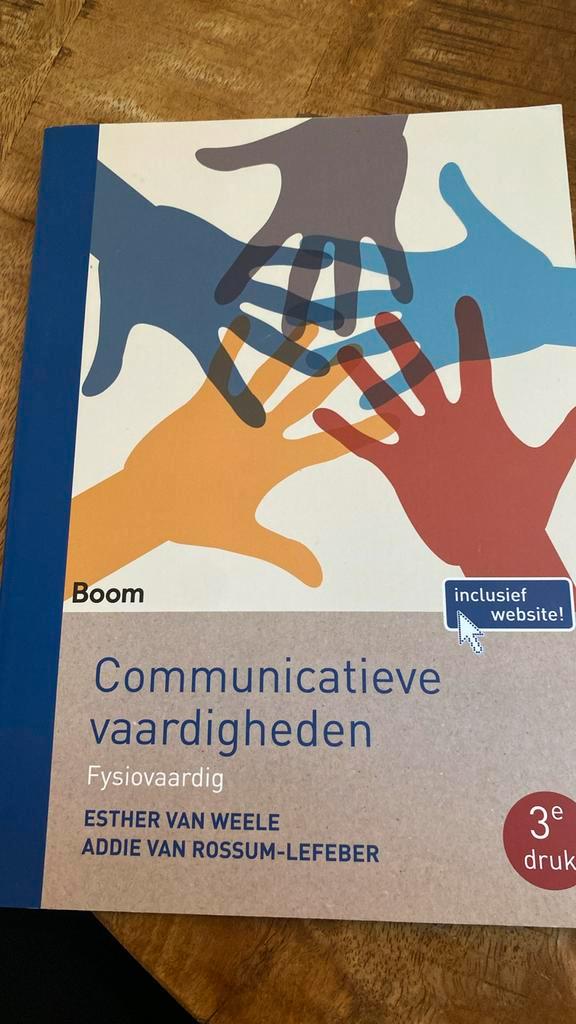 Esther van Weele - Communicatieve vaardigheden, Boeken, Wetenschap, Zo goed als nieuw, Ophalen of Verzenden