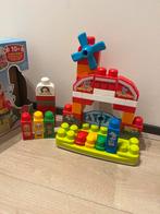 Mega Bloks Muzikale Boerderij met Blokkenkar, Kinderen en Baby's, Speelgoed | Bouwstenen, Ophalen, Zo goed als nieuw, Megabloks