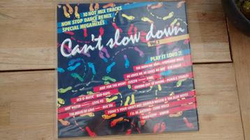 Lp - Can't slow down Vol. 1 - 10 Hot Mixs Tracks beschikbaar voor biedingen