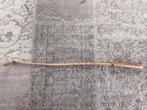 Zweep, 80 cm, gevlochten hout en leer, Ophalen of Verzenden, Gebruikt