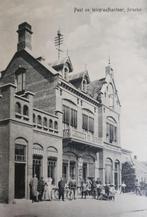Yerseke 1913 Postkantoor mensen Post- en Telegraafkantoor, Verzamelen, Ansichtkaarten | Nederland, Verzenden, Voor 1920, Ongelopen