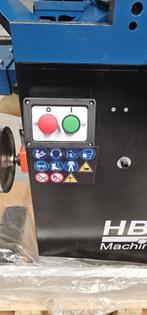 HBM vlak en vandiktebank met spiraalsnijkop 10 inch - 230 V., Doe-het-zelf en Verbouw, Ophalen of Verzenden, Zo goed als nieuw