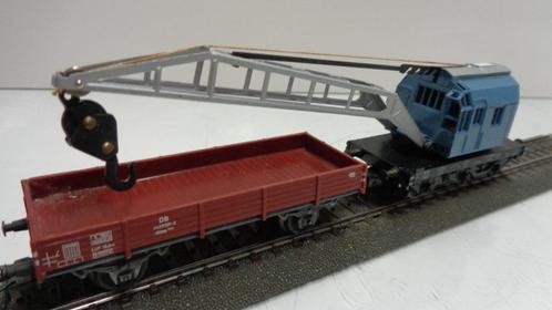 Marklin 4611 Kraanwagen DB. (H0), Hobby en Vrije tijd, Modeltreinen | H0, Gebruikt, Wagon, Wisselstroom, Märklin, Ophalen of Verzenden