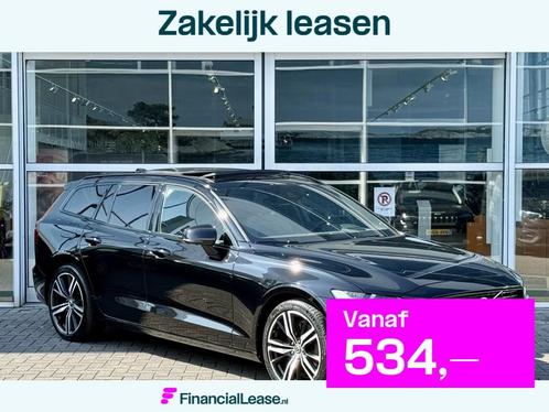 Volvo V60 V60 T6 340PK R-Design| Panodak| Adap.Cruise| 360Ca, Auto's, Volvo, Bedrijf, Lease, Financial lease, V60, 4x4, ABS, Achteruitrijcamera