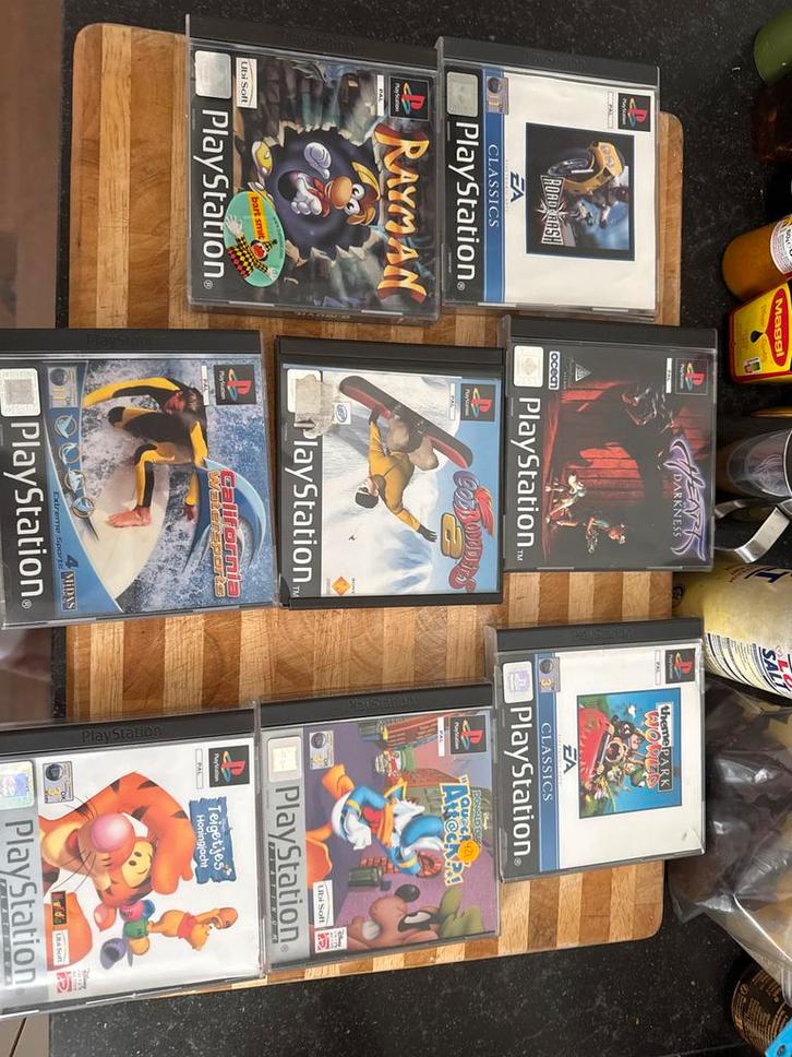 Collectie PS1 Games - Rayman, Road Rash, en meer!, Spelcomputers en Games, Games | Sony PlayStation 1, Gebruikt, Overige genres