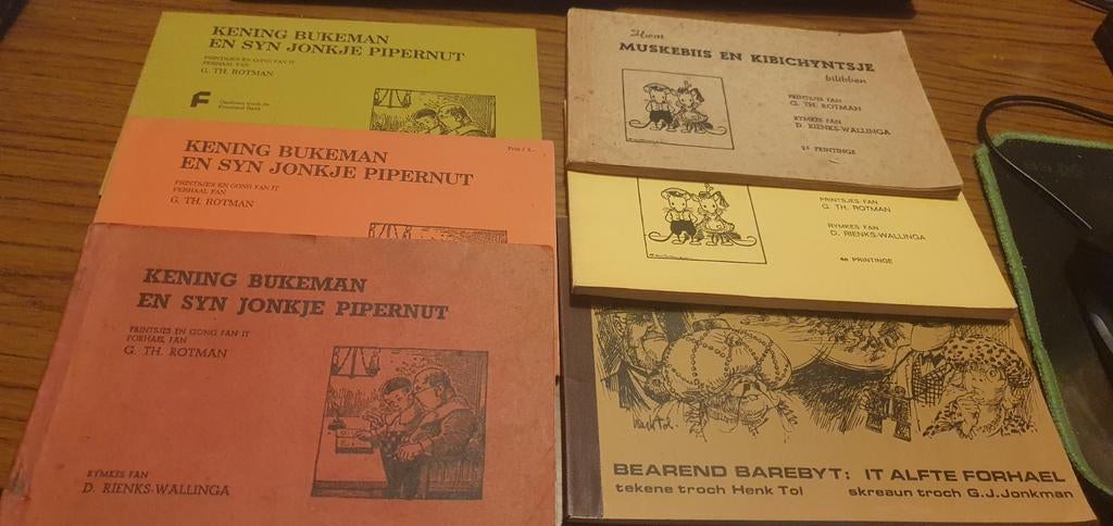 Stripboekjes jeugd Frysk, Meerdere stripboeken, Ophalen of Verzenden, Gelezen