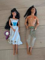 Disney poppen Esmeralda en Kocoum Pocahontas, Verzamelen, Ophalen of Verzenden, Zo goed als nieuw, Beeldje of Figuurtje