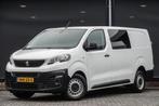 Peugeot Expert Long | Dubbele Cabine | 2.0 BlueHDI 122Pk Aut, Auto's, Bestelauto's, Stof, Gebruikt, 4 cilinders, Origineel Nederlands