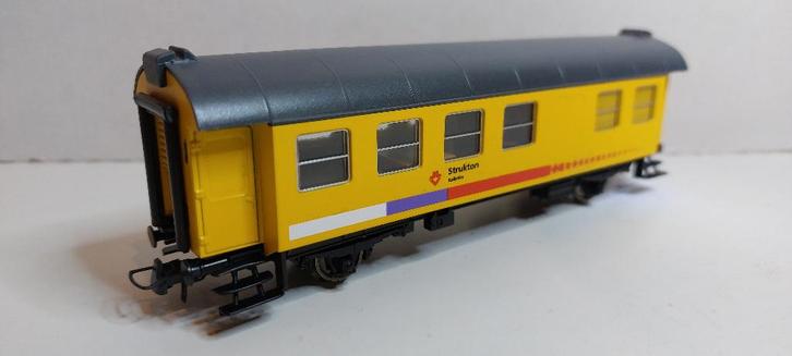 Strukton Personeels Wagon van Roco **Nieuw** (10), Hobby en Vrije tijd, Modeltreinen | H0, Nieuw, Wagon, Gelijkstroom, Roco, NS