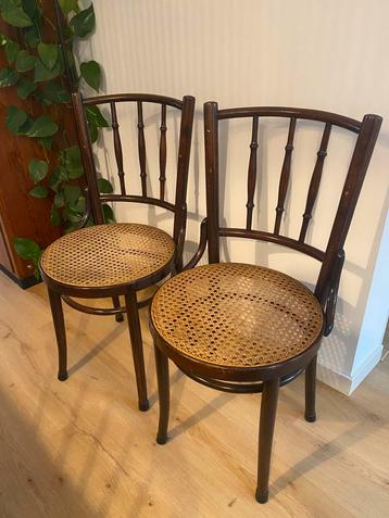 Mooie antieke stoeltjes thonet-stijl beschikbaar voor biedingen