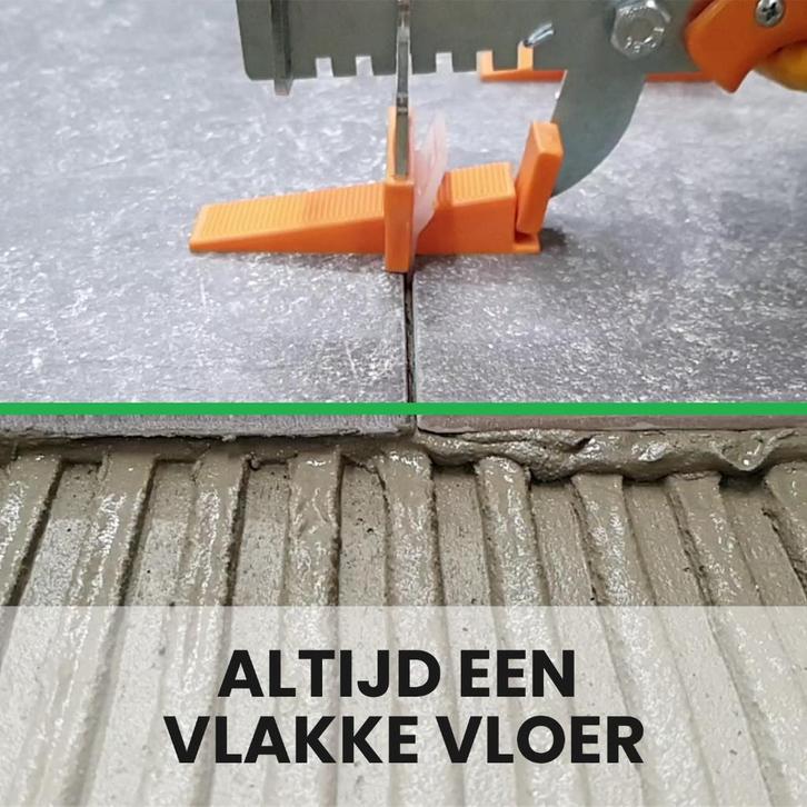 tegel levelling systeem, Doe-het-zelf en Verbouw, Tegels, Nieuw, Overige materialen, Minder dan 20 cm, Minder dan 20 cm, 10 m² of meer