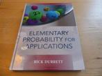 Elementary Probability for Applications, Rick Durrett, Ophalen of Verzenden, Natuurwetenschap, Rick Durrett, Zo goed als nieuw