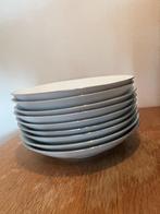 Serviesset wit met zilverrand, Huis en Inrichting, Keuken | Servies, Ophalen, Zo goed als nieuw, Porselein