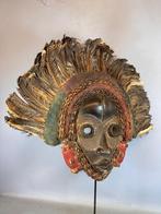 250248 Mooi oud Dan Go- Ge society masker uit Ivoor Kust, Antiek en Kunst, Ophalen of Verzenden