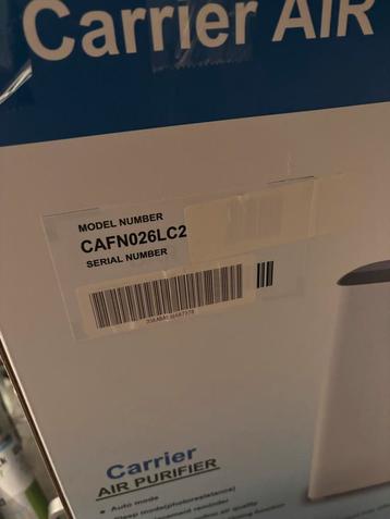 Carrier Luchtreiniger CAFN026LC2 - Nieuw beschikbaar voor biedingen