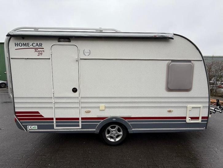 Caravan Homecar Racer 39 trophy - Isabella voortent - 2004, Caravans en Kamperen, Caravans, Bedrijf, tot en met 4, 750 - 1000 kg