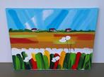 div. Corrie Maria C.M. Leushuis aka LIZ schilderijen 40x50cm, Antiek en Kunst, Kunst | Schilderijen | Modern, Ophalen of Verzenden