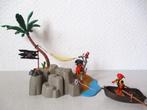 playmobil piraten eiland 5134, Ophalen of Verzenden, Zo goed als nieuw, Complete set