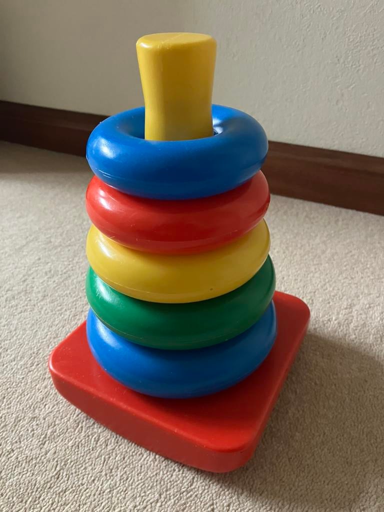 Super stapeltoren zo goed als nieuw, Ophalen of Verzenden, Zo goed als nieuw, Speelset