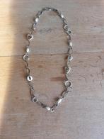 Leuke Ketting met Hartjes en Schelpjes, Gebruikt, Ophalen of Verzenden, Zilver, Overige materialen