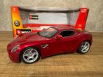 Burago Alfa Romeo 8c Competizione 1:18 in OVP, Ophalen of Verzenden, Zo goed als nieuw, Auto, Bburago