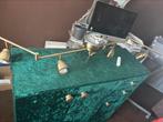 Lamp ikea met spotjes goud, Huis en Inrichting, Lampen | Spots, Ophalen of Verzenden, Zo goed als nieuw, Plafondspot of Wandspot