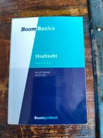 Boom Basics Strafrecht - Cnossen & Jol, Boom, Zo goed als nieuw, Gamma, HBO