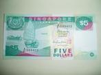 50. Singapore, 5 dollars 1997 UNC Junk Twakow., Postzegels en Munten, Bankbiljetten | Azië, Los biljet, Zuidoost-Azië, Verzenden