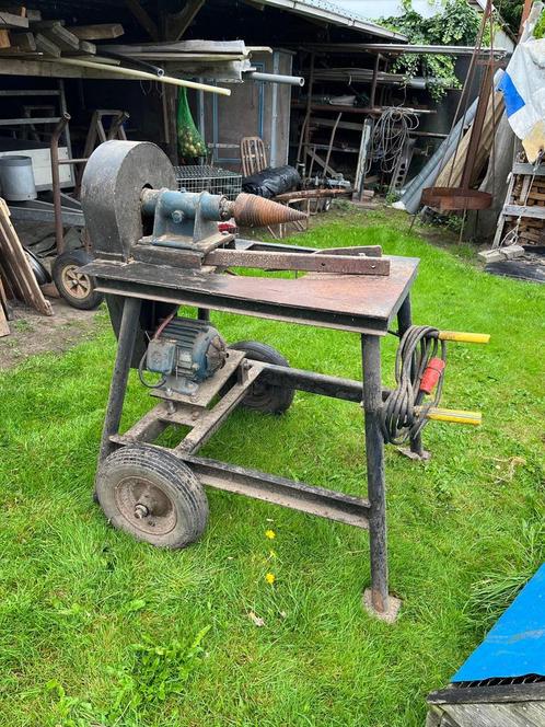 Gebruikte Spindelsplitter te koop, Tuin en Terras, Kloofmachines, Gebruikt, Staand, Elektrisch, Ophalen