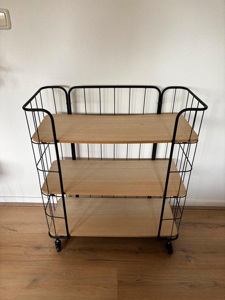 Trolleykast met 3 planken, Huis en Inrichting, Kasten | Overige, Zo goed als nieuw, Ophalen
