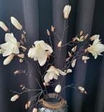 4 magnolia takken (zonder vaas) kunst bloemen, Huis en Inrichting, Woonaccessoires | Kunstplanten en Kunstbloemen, Ophalen, Gebruikt