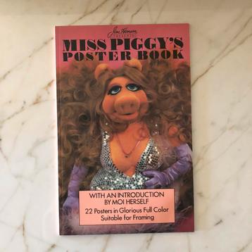 Miss Piggy’s poster book, 22 posters beschikbaar voor biedingen