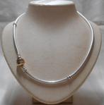 Pandora zilveren ketting met 14 karaat gouden slot nr.381