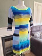 Desigual schitterend kleurrijke jurk S 36 gratis verz in NL, Knielengte, Zo goed als nieuw, Desigual, Maat 36 (S)