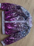 Pailletten glitter jas maat 116, Ophalen of Verzenden, Zo goed als nieuw, Meisje, Jas