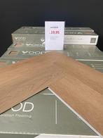 Restant PVC klik visgraat pallets showroom vianen, Huis en Inrichting, Vianen, Crème, 75 m² of meer, Nieuw