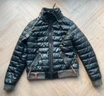 Winterjas zwart met bruin van Naketano maat L, Ophalen of Verzenden, Zo goed als nieuw, Maat 52/54 (L), Zwart