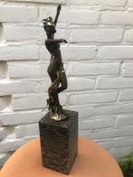 bronzen beeldje, elegante danseres, Antiek en Kunst, Ophalen of Verzenden, Brons
