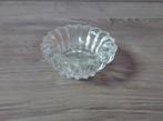 Waxinelicht waxinelichtje kaars houder transparant, Antiek en Kunst, Antiek | Glas en Kristal, Ophalen of Verzenden