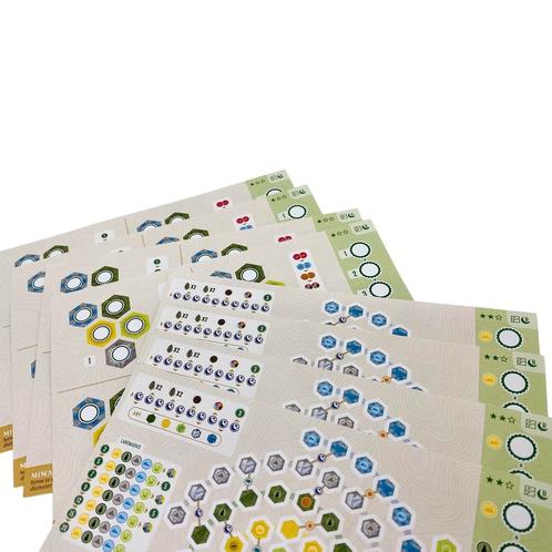Cascadia: Rolling Hills – Promo Environment Sheets, 8 sheets, Hobby en Vrije tijd, Gezelschapsspellen | Bordspellen, Nieuw, Verzenden