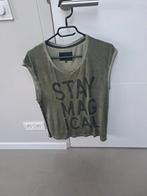 Legergroene top merk Caddis Fly te koop, Kleding | Dames, Ophalen of Verzenden, Zo goed als nieuw, Zwart