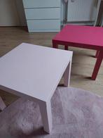 Ikea lack tafel 55x55 roze, Huis en Inrichting, Ophalen, Zo goed als nieuw, Vierkant, 45 tot 60 cm