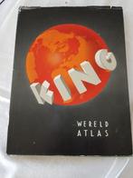 King Wereldatlas, Boeken, Atlassen en Landkaarten, Gelezen, Overige atlassen, Ophalen of Verzenden, 1800 tot 2000