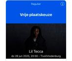 Lil tecca 26 jun, Tickets en Kaartjes, Twee personen, April