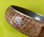 Leuke armband, Ophalen of Verzenden, Zo goed als nieuw, Bruin