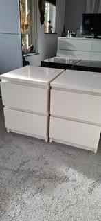 Malm ladekastjes, Huis en Inrichting, Ophalen, Gebruikt, Minder dan 45 cm, 70 cm of meer