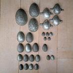 Partij 28x oude chocolademal chocoladevorm ei half ei Etage3, Huis en Inrichting, Woonaccessoires | Overige, Gebruikt, ., Ophalen of Verzenden