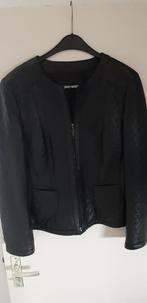 Jasje leer Gerry Weber maat 40 nieuw zwart, Kleding | Dames, Ophalen of Verzenden, Nieuw, Zwart